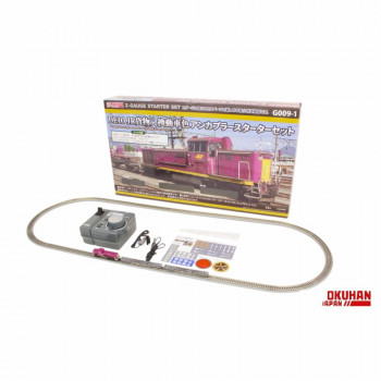 Zゲージ DE10 JR貨物入換動車色アンカプラースターターセット G009-1