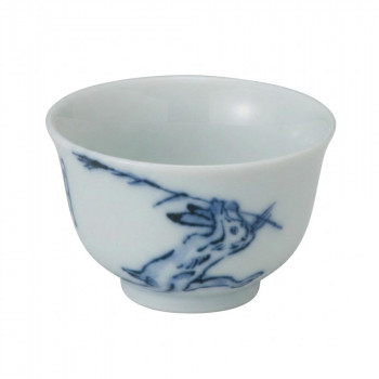 鳥獣戯画煎茶碗 W720