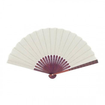 大西賢製販 Ripple  麻扇子  23cm グレー  S24-AM02