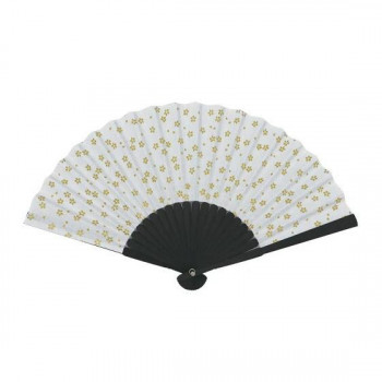 大西賢製販 Ripple  金和柄扇子  21cm 桜 白 S19-KW01