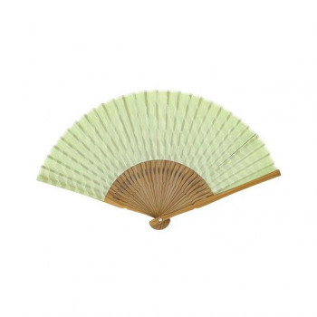 大西賢製販 Ripple  レディースジャカード扇子 21cm・扇子袋セット シフォン LG SGF32-B02