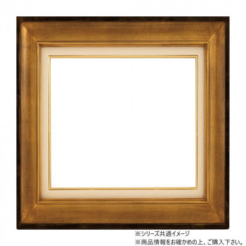 大額 上品木製油額 7766 F6 ゴールド
