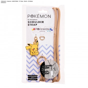 ポケットモンスター ショルダーストラップ6 ピカチュウ iSB-PM36
