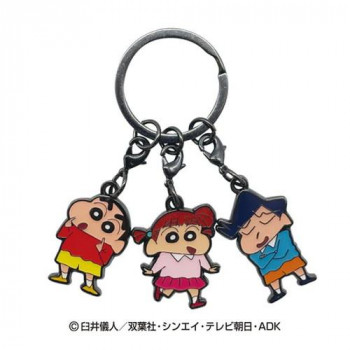 クレヨンしんちゃん 3連 キーリング (しんちゃん＆ネネちゃん＆風間くん) 17983