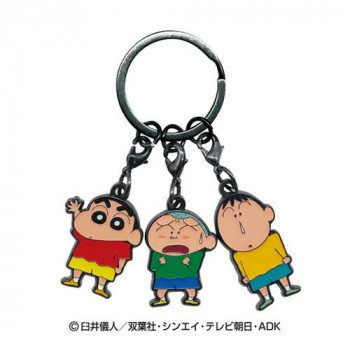 クレヨンしんちゃん 3連 キーリング (しんちゃん＆マサオくん＆ボーちゃん) 17984