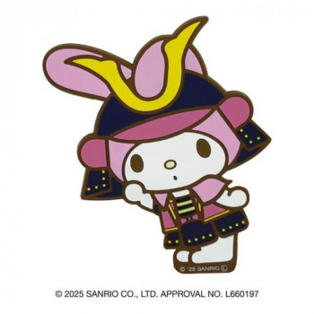 サンリオ キャラクターズ 将軍シリーズ ラバー マグネット (マイメロディ ・ 武将) 18165