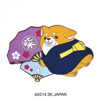 忠犬もちしば ラバー マグネット (扇子) 17912
