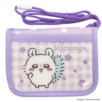 ちいかわ キッズウォレット 子供用財布 パープル(モモンガ) CHI10