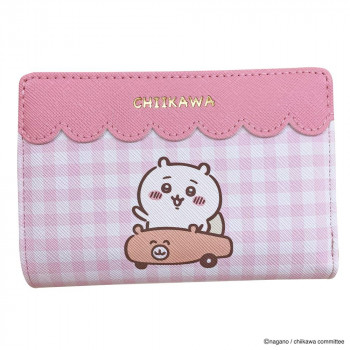 ちいかわ ファスナー財布 ピンク(ちいかわ) CHI11-1