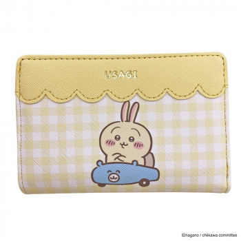 ちいかわ ファスナー財布 イエロー(うさぎ)CHI11-1