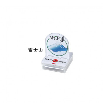 日本アクスタ 浸透印 富士山 インク色:ブルー TSK-31236