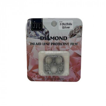TMFW iPhone カメラプロテクター キラキラ シルバー TM-IP13PM-CP03SV