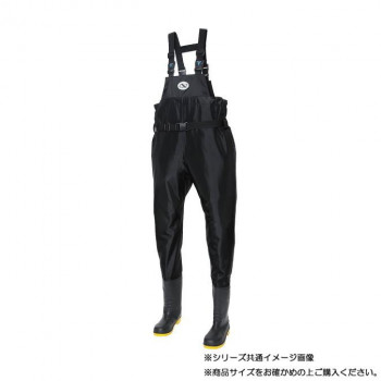 阪神素地 BW-81 セーフティーウェーダー 25.0cm ブラック