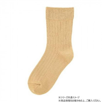 ケアファッション 着るサプIFMC.足首ゆったり名前の書けるソックス (婦人) ベージュ 22～24cm 80056311