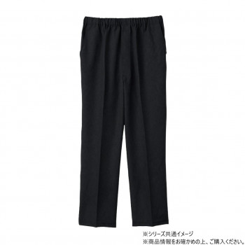 ケアファッション 総ゴムらくらくパンツ (紳士) ブラック LL(股下65cm) 8213913