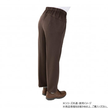 ケアファッション 背中が出にくい深履きパンツ (紳士) ブラウン LL 9761013