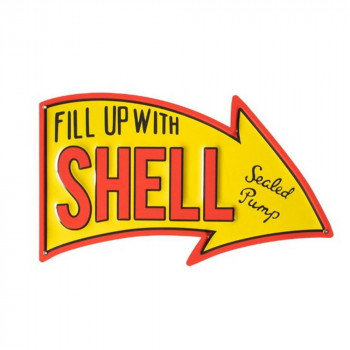 エンボス　メタルサイン　看板 SHELL SH147167