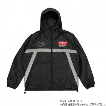 MCR マーキュリー ジップアップウィンドブレーカー ブラック LL KS017954