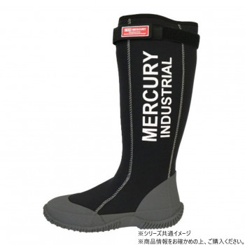 MCR マーキュリー ネオプレンブーツ 長靴 ブラック 3L KS017336