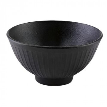 福井クラフト SynCera シンセラ 飯椀 ブラック Φ115mm 88030046