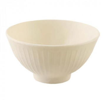 福井クラフト SynCera シンセラ 飯椀 ホワイト Φ115mm 88030047