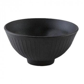 福井クラフト SynCera シンセラ 丼鉢 ブラック Φ155mm 88030050