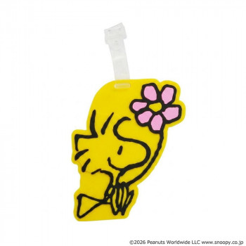PEANUTS ウッドストック ネームタグフラワー イエロー