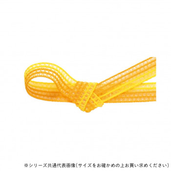 東京リボン 40986  GRレーシアツートン 約12mm×約19m 6 レモン/オレンジ