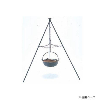 東伸販売 三脚炉かぎ 小 R-31