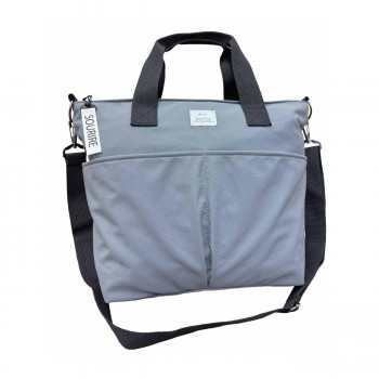 イコマ創芸 SOURIR series ショルダートート 約17L グレー SOU-2