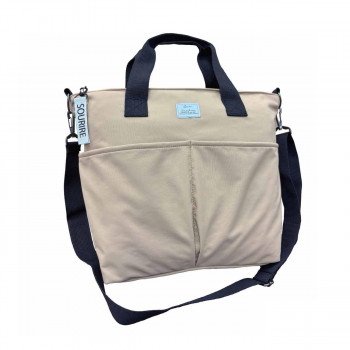 イコマ創芸 SOURIR series ショルダートート 約17L ベージュ SOU-2