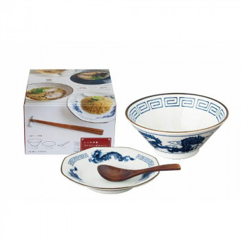 マルサン近藤 レトロ中華 ラーメンチャーハン(青) 4950