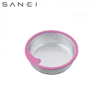 三栄水栓　SANEI　q'ucca　キュッカ　キッチンバスケット　ピンク・PH698AF-L-LP