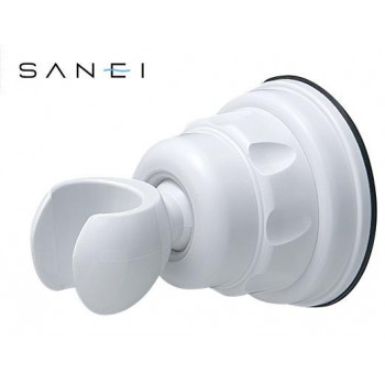 三栄水栓　SANEI　吸盤式シャワーフック PS30-37-W　ホワイト