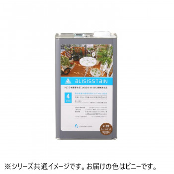 木材保護塗料　(油性)アリシスステイン4L　ピニー
