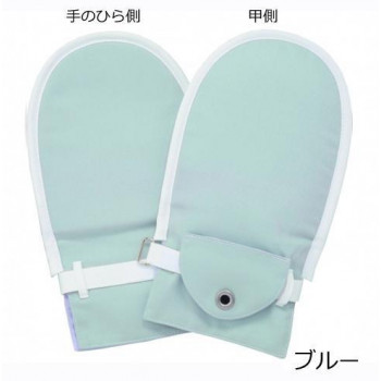 フドーてぶくろNo.6　M　1枚入り　ブルー・105778