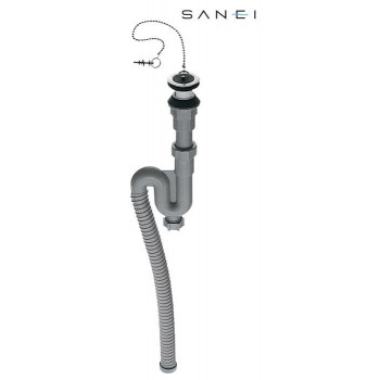三栄水栓　SANEI　アフレ付Sトラップホース　PH786-32