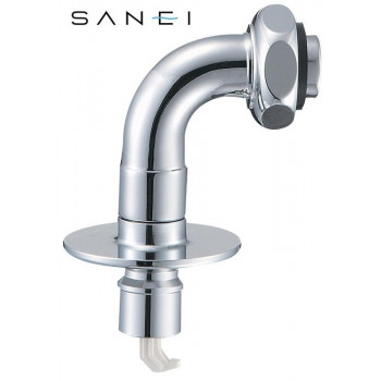 三栄水栓　SANEI　洗濯機用L型ニップル　PY122-40TVX-16