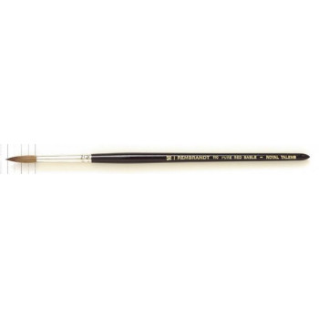 REMBRANDT　レンブラント水彩画筆110　ピュアレッドセーブル/ラウンド　T909-110-10(10号)　494862