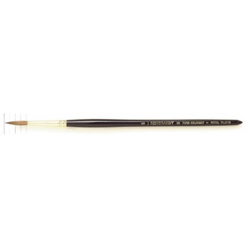 REMBRANDT　レンブラント水彩画筆100　ピュアコリンスキー/ラウンド(ベリーポイント)　T909-100-06(6号)　493688