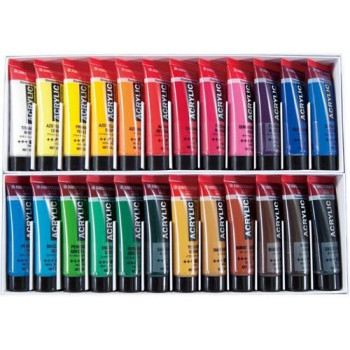 AMSTERDAM　アムステルダム　アクリリックカラー20ml　24色セット　AAC♯24　494560