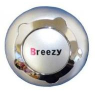 ハンドルを楽に回転!　BREEZY　パワーハンドルノブ　シルバー・JA-8004