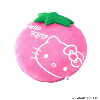 Hello kitty　ストロベリークッション　(L)　ピンク