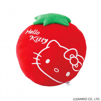 Hello kitty　ストロベリークッション　(L)　レッド